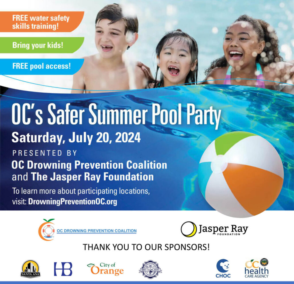 ocs safer summer pool party flier 2024b3